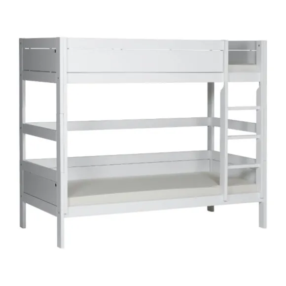 LIFETIME Kidsrooms Stapelbed Luxe Rechte Trap Whitewash