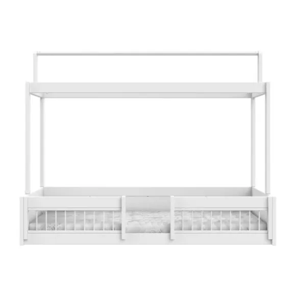 LIFETIME Montessori Hutbed - 120 x 200 cm - Wit