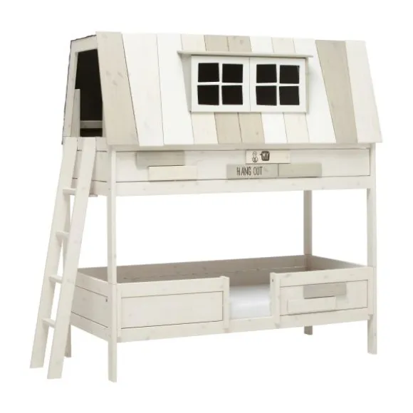 Life Time Stapelbed Hangout Whitewash
