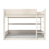LifeTime Stapelbed – Laag – Luxe Lattenbodem – White-Wash