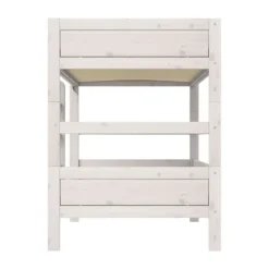Life Time Stapelbed Premium - White Wash - 120 cm