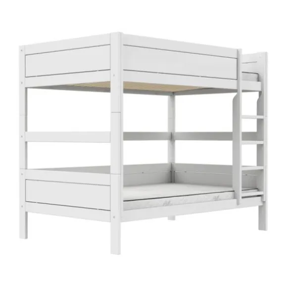 Life Time Stapelbed Premium - White Wash - 120 cm