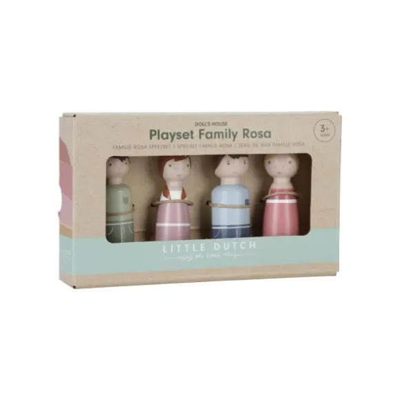 Little Dutch Aanvulset Poppenhuis - Familie Rosa
