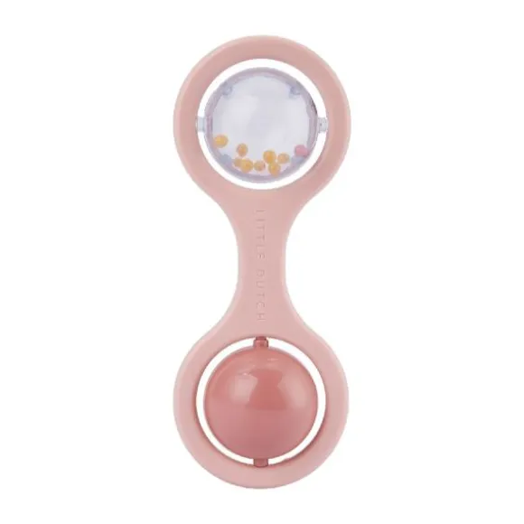 Little Dutch Bal Rammelaar - Roze