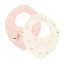 Little Dutch Bandana Slab Hydrofiel - Set van 2 - Fairy Blossom & Blossom