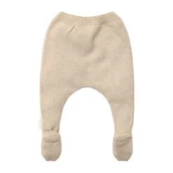 Little Dutch Gebreide Broek - Soft Beige Melee