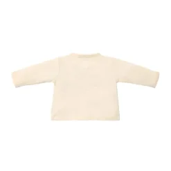 Little Dutch Lange Mouw Overslag T-Shirt - Maat 56 - Creme