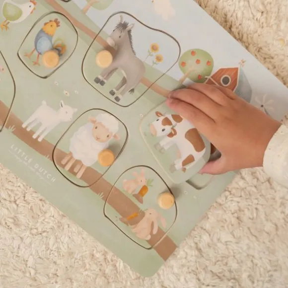 Little Dutch Little Farm Geluidenpuzzel