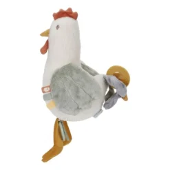 Little Dutch Little Farm Kip Activiteitenknuffel - 25 cm