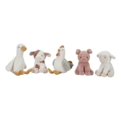 Little Dutch Little Farm Kip Knuffel - 17 cm