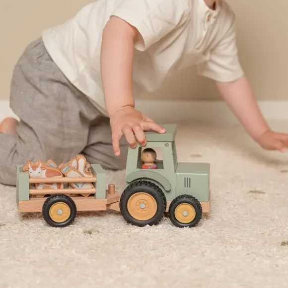Little Dutch Little Farm Tractor Met Trailer
