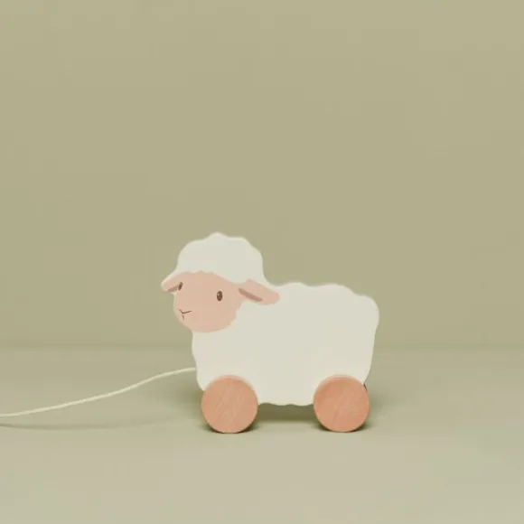 Little Dutch Little Farm Trekfiguur - Schaap