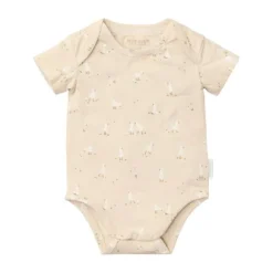 Little Dutch Little Goose Korte Mouw Romper - Maat 44 - Beige