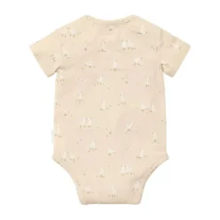 Little Dutch Little Goose Korte Mouw Romper - Maat 44 - Beige