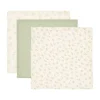 Little Dutch Monddoekjes Set Hydrofiel - Blueberry Leaves & Sage - 25x25 cm