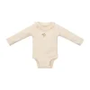 Little Dutch Newborn NOOS Little Farm Romper - lange mouw maat 50 - Sand melee