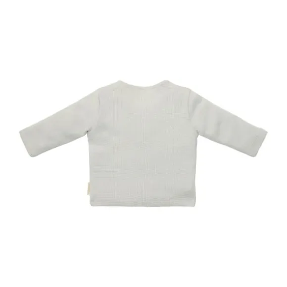 Little Dutch Newborn NOOS Little Farm - T-shirt lange mouw maat 50 - Wafel Soft Green