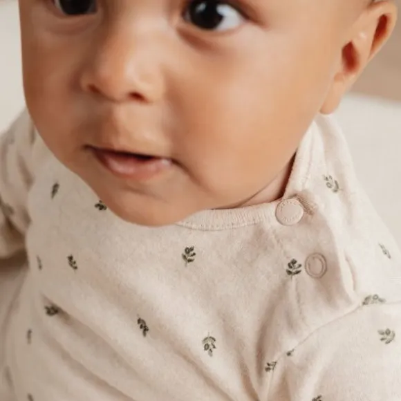 Little Dutch Newborn NOOS Little Farm - T-shirt lange mouw maat 62 - Green leaves