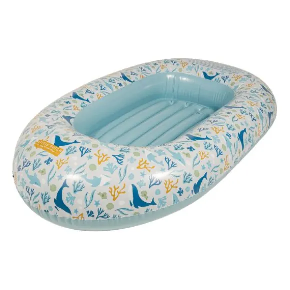 Little Dutch Ocean Dreams Opblaasboot - Blauw