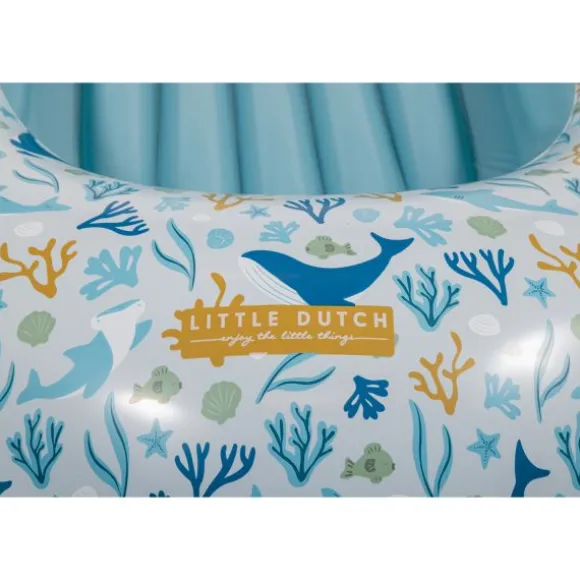 Little Dutch Ocean Dreams Opblaasboot - Blauw
