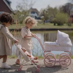 Little Dutch Poppenwagen - Flowers & Butterflies