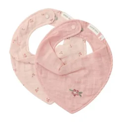 Little Dutch Pure Bandana Slab - Set van 2 - Soft Beige