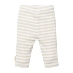 Little Dutch Stripe Broekje - Mt. 50 – Zand/Wit
