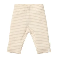 Little Dutch Stripe Lange Mouw Overslag Romper - Maat 44 - Soft Beige