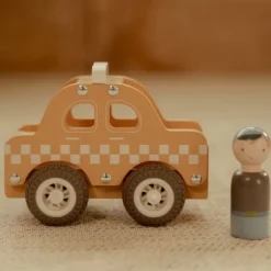 Little Dutch Taxi Inclusief Pegdoll – Hout