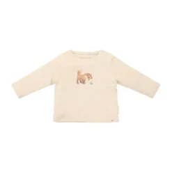 Little Dutch T-shirt Lange Mouw - Maat 62 - Sand Melee