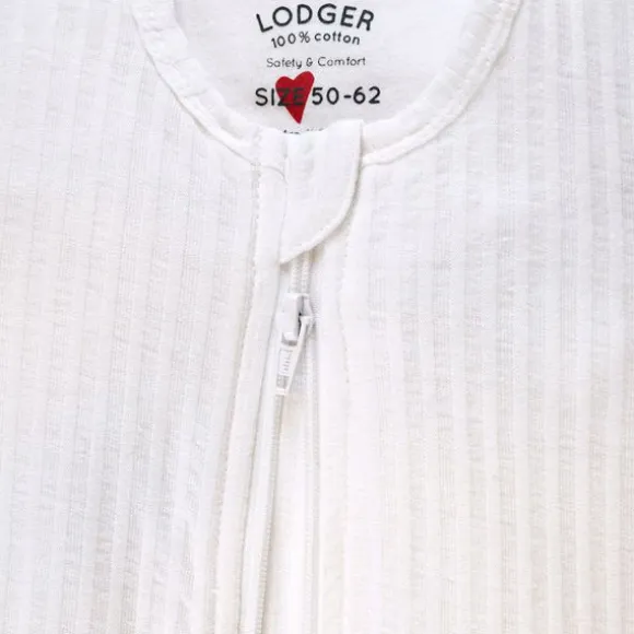 Lodger Hopper Seersucker Zomer Slaapzak - Mt. 50-62 - Cloud Dancer