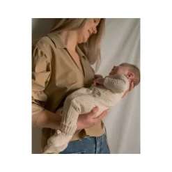 Lodger Knit Slofjes - 0-6 mnd - Birch