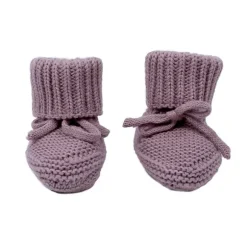 Lodger Knit Slofjes - 0-6 Mnd - Silk
