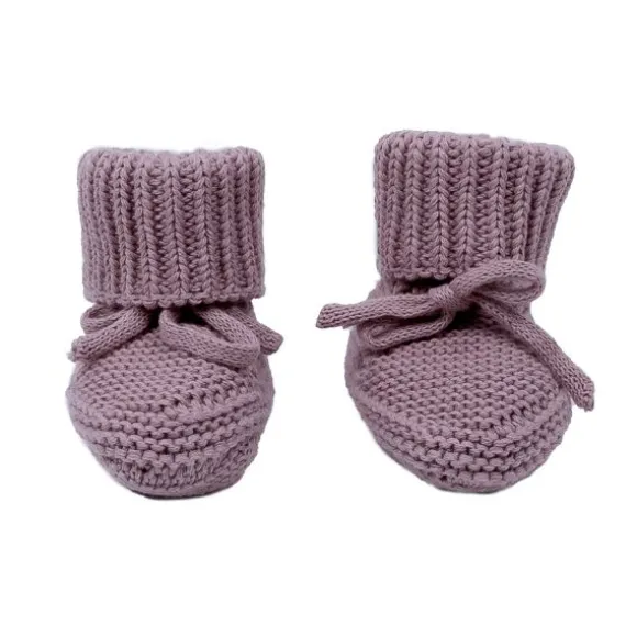Lodger Knit Slofjes - 0-6 Mnd - Silk