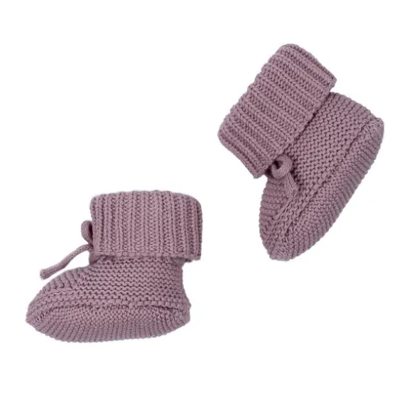 Lodger Knit Slofjes - 0-6 Mnd - Silk