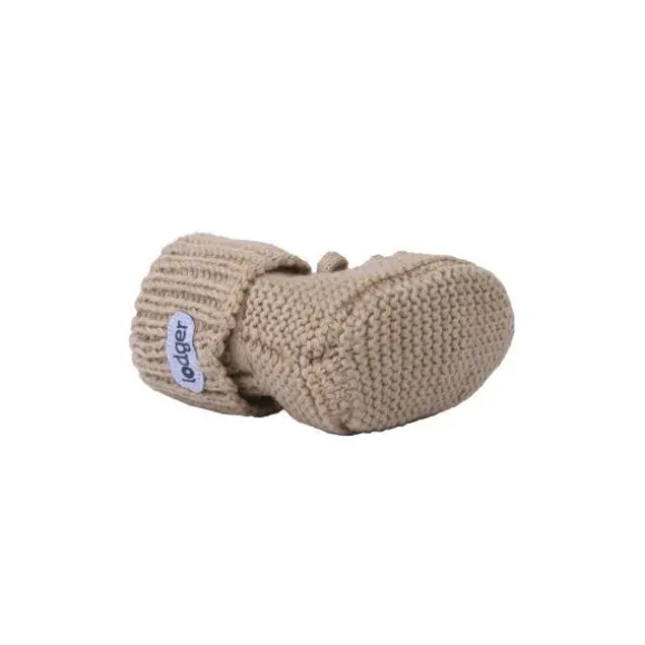 Lodger Knit Slofjes - 0-6 Mnd - Silk