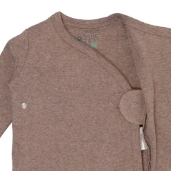 Lodger Melange Overslag Shirt - Maat 50 - Buffalo