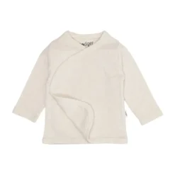 Lodger Melange Overslag Shirt - Maat 50 - Birch