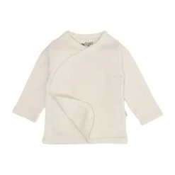 Lodger Melange Overslag Shirt - Maat 50 - Birch