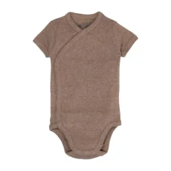 Lodger Melange Romper Korte Mouw - Maat 56 - Buffalo