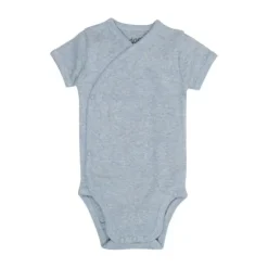 Lodger Melange Romper Korte Mouw - Maat 56 - Blue Fogg