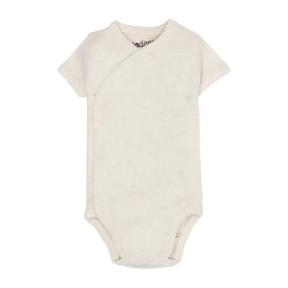 Lodger Melange Romper Korte Mouw - Maat 56 - Birch