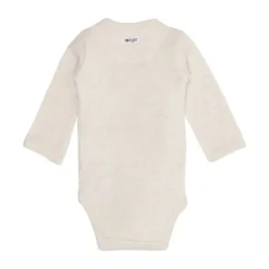 Lodger Melange Romper Lange Mouwen - Maat 56 - Birch