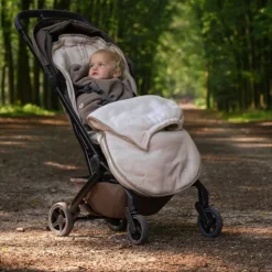 Lodger Mini-Bunker Voetenzak - Teddy Fleece - Beige