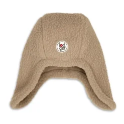 Lodger Muts Teddy Fleece - Beige - 0-3M