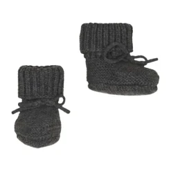 Lodger Slofjes - Merino Wool - Pigeon - 6-12M
