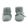 Lodger Wollen Babyslofjes - 6-12 Mnd - Silk