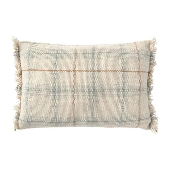 Lorena Canals Sierkussen – Handloom – Blue Sage – 25x40 cm