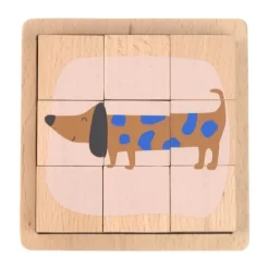 Lässig Blokkenpuzzel - Little Mateys - FSC Hout