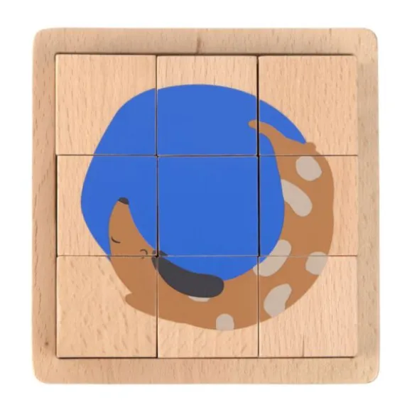 Lässig Blokkenpuzzel - Little Mateys - FSC Hout